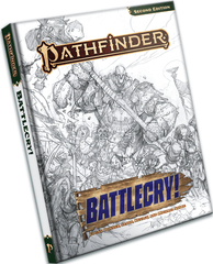 Pathfinder 2E - Battlecry! Sketch Cover
